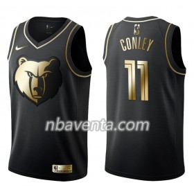 Camiseta Hombre Memphis Grizzlies Mike Conley 11 Nike Negro Golden Edition Swingman